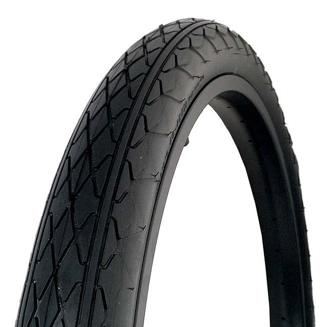Pair of Vee Rubber Tires 26x2.35 Cruiser Chopper Lowrider Flame Tread All Black 