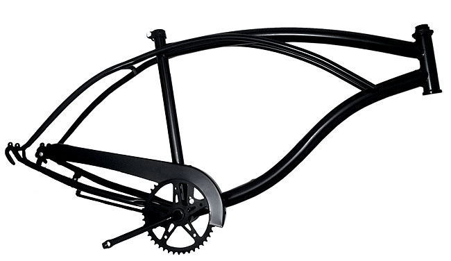 CRUISER FRAME KIT for custom beachcruiser project incl. crank
